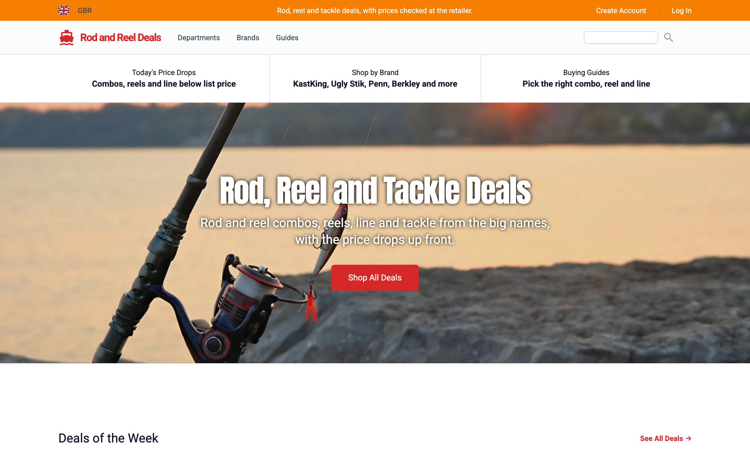 Rod and Reel Deals screenshot