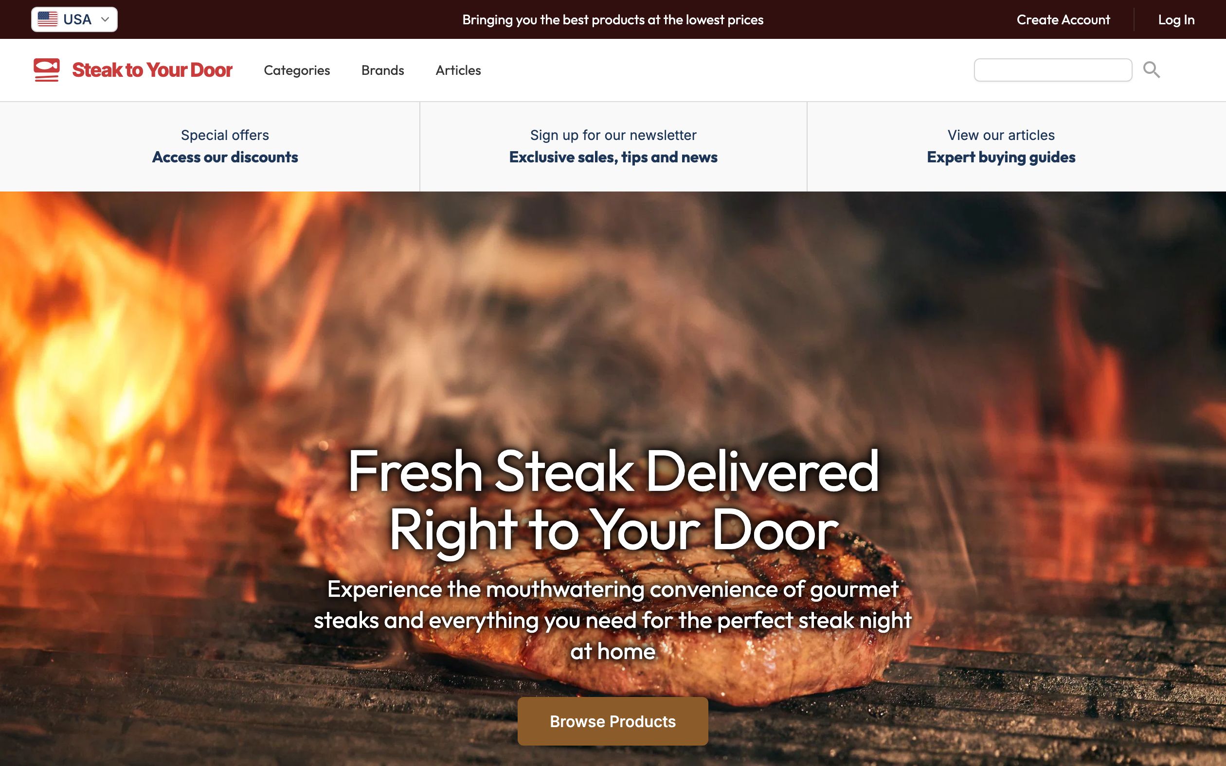 Steak to Your Door screenshot