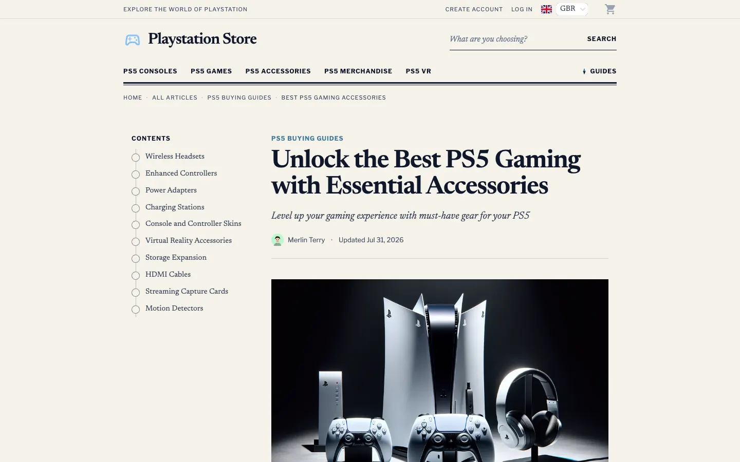 Compass article on playstation.goshopgaming.com
