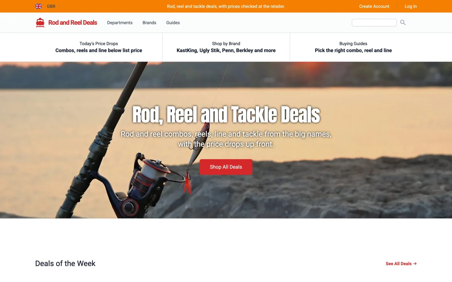 An affiliate store built with FreshStore: rodandreeldeals.com